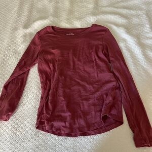 mauve Eddie bower t-shirt long sleeve medium